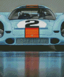 Aesthetic Porsche 917 Diamond Paintings