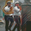 Aesthetic Impressionist Music Band Diamond Paintings