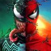 Aesthetic Spiderman With Venom Diamond Paintings