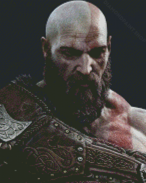 Cool Kratos Diamond Paintings