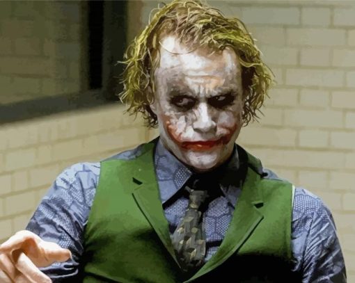 Cool Heath Ledger Joker Diamond Paintings