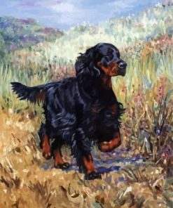 Gordon Setter Dog Diamond Paintings