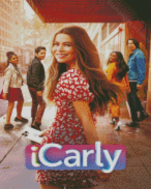 iCarly Sitcom Poster Diamond Paintings