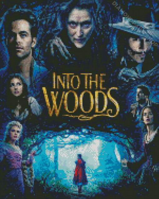 Into The Woods Poster Diamond Paintings