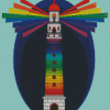 Lighthouse With Rainbow Art Diamond Paintings