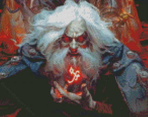 Mad Sorcerer Diamond Paintings