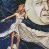 Moon Man And Lady Diamond Paintings