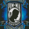 Pow Mia Illustartion Diamond Paintings