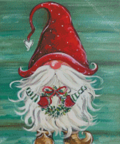 Santa Gnome Diamond Paintings