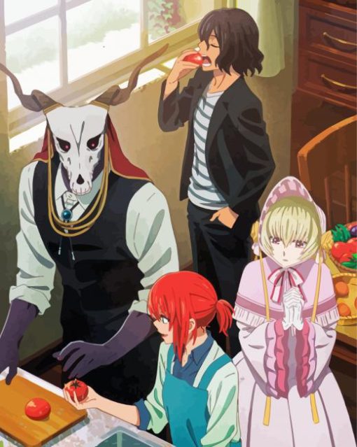 The Ancient Magus Bride Characters Diamond Paintings