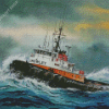 Tug Boat Art Diamond Paintings