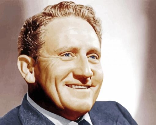 Actor Spencer Tracy Diamond Paintings