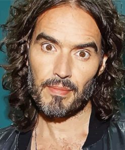 Aesthetic Russell Brand Illustration Diamond Paintings