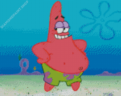 Aesthetic Patrick Star Diamond Paintings