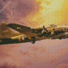 Boeing Memphis Belle B17 Bomber Diamond Paintings