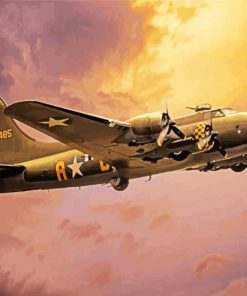 Boeing Memphis Belle B17 Bomber Diamond Paintings