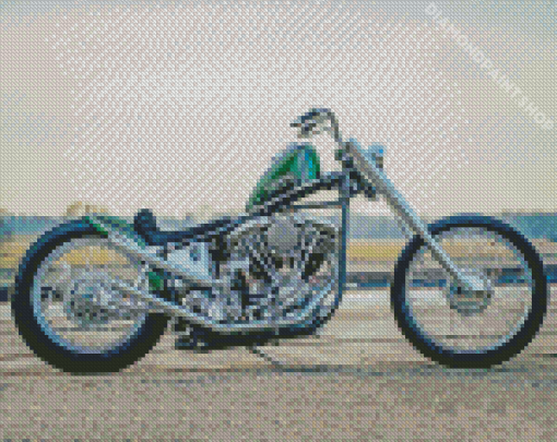 Chopper Bike Diamond Paintings