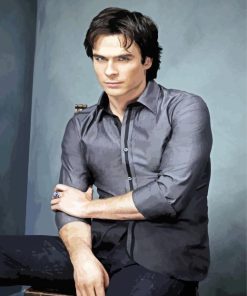 Damon Salvatore Ian Somerhalder Diamond Paintings