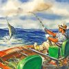 Deep Sea Fishing Day Diamond Paintings