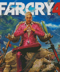 Far Cry 4 Game Poster Diamond Paintings