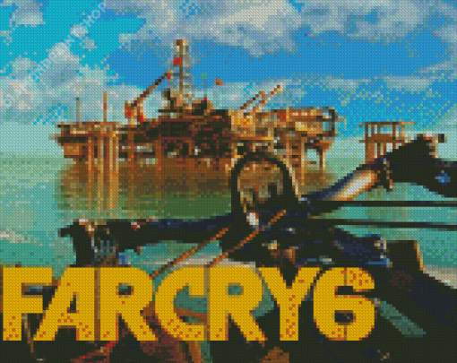 Far Cry 6 Game Poster Diamond Paintings