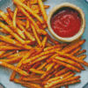 French Fries Diamond Paintings