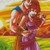 Hercules And Megara Diamond Paintings