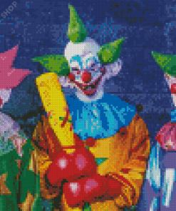 Killer Klowns From Outer Space Movie Characters Diamond Paintings