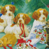 Kittens And Puppies In Christmas Diamond Paintings