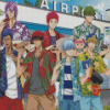 Kurokos Basketball Characters Diamond Paintings