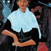 Madame Derain In A White Shawl By Andre Derain Diamond Paintings