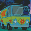 Mystery Machine Van Diamond Paintings