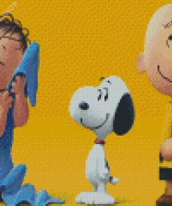 Peanuts Charlie Illustartion Diamond Paintings