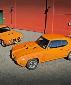 Pontiac 1970 Gto Cars Diamond Paintings