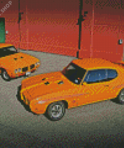 Pontiac 1970 Gto Cars Diamond Paintings