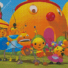 Rolie Polie Olie Characters Diamond Paintings