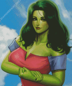 She Hulk Art Diamond Paintings