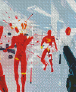 Superhot Scene Diamond Paintings