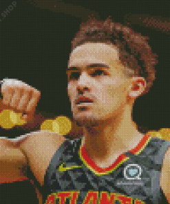 Trae Young Basketball Player Diamond Paintings