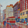 Vintage City Art Diamond Paintings