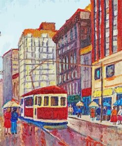 Vintage City Art Diamond Paintings