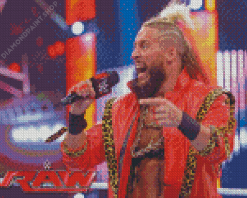 WWE Fighter Enzo Amore Diamond Paintings