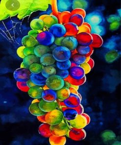 Colorful Grapevines Diamond Paintings