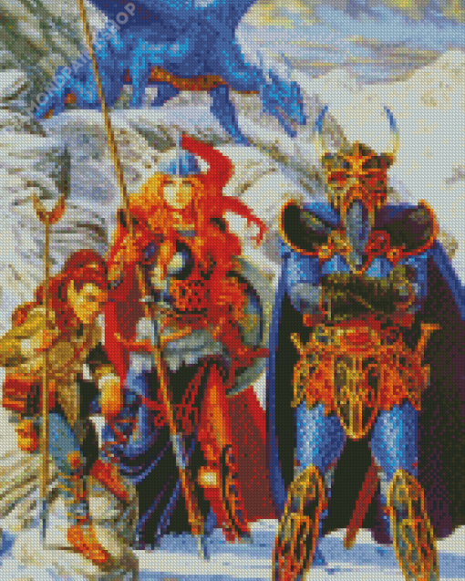 Cool Dragonlance Diamond Paintings