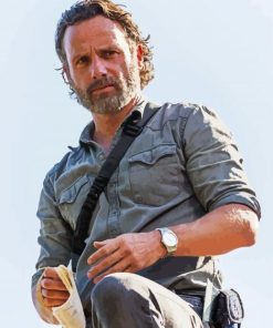 Cool Rick Grimes Diamond Paintings