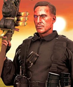 Edward Richtofen Call Of Duty Diamond Paintings