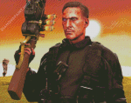 Edward Richtofen Call Of Duty Diamond Paintings