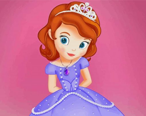 Gorgeous Princess Sofia Diamond Paintings