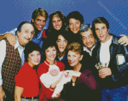 Happy Days Cast Diamond Paintings