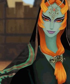 Midna The Legend Of Zelda Character Diamond Paintings